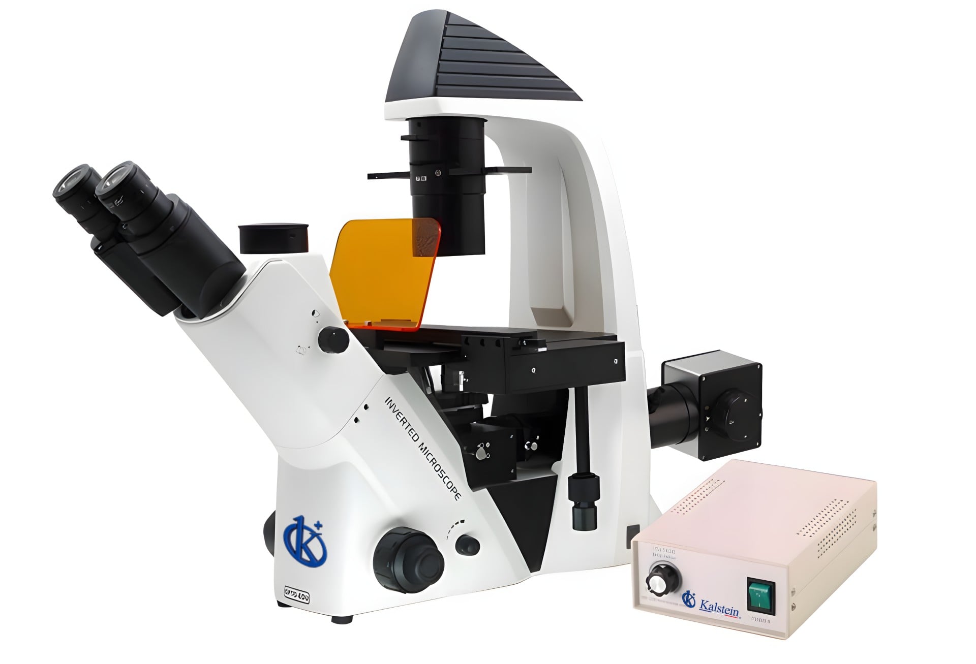 YR06652 Trinocular Inverted LED Fluorescent Microscope