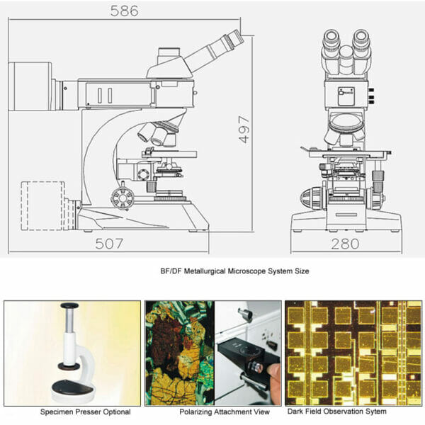 Microscope métallurgique YR0251 – YR0252 – Image 5