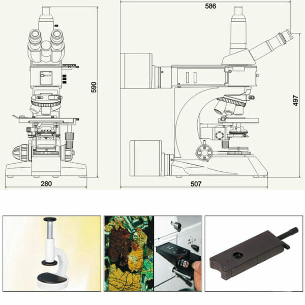 Microscope métallurgique YR0256 – Image 2