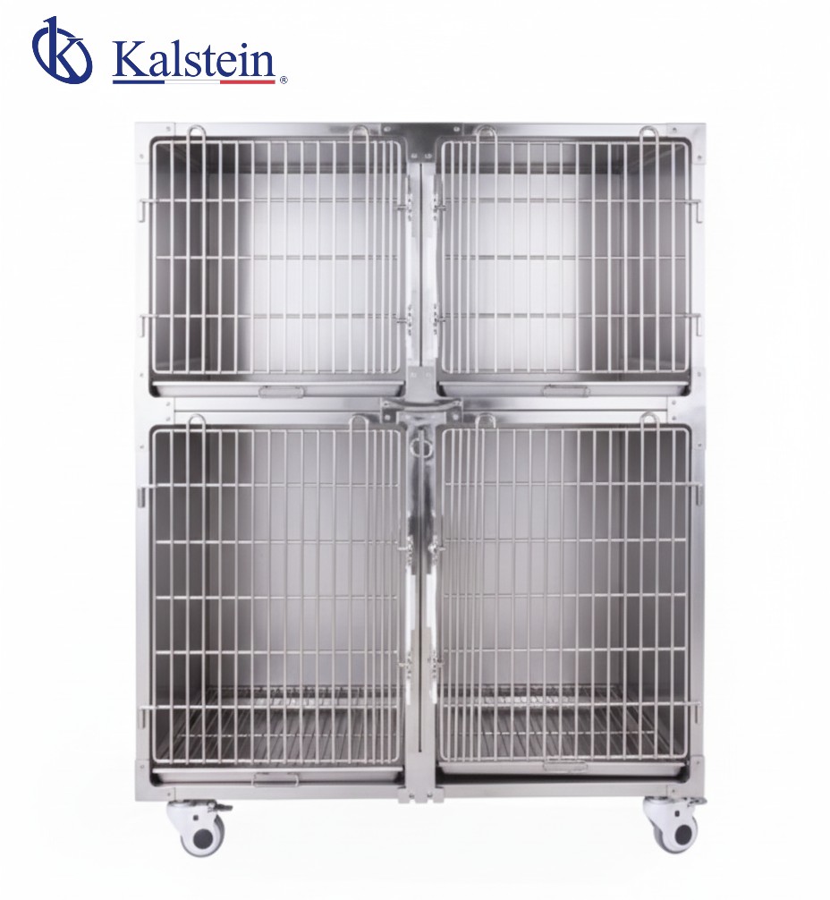 Cage de soins pour animaux de compagnie en acier inoxydable YR06608